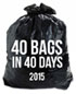 40 Bags in 40 Days